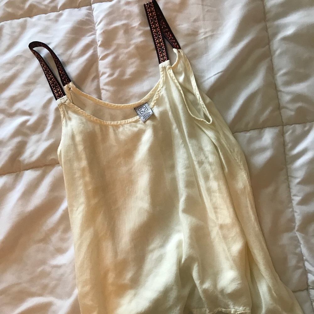White Empyre Tank Top NWOT